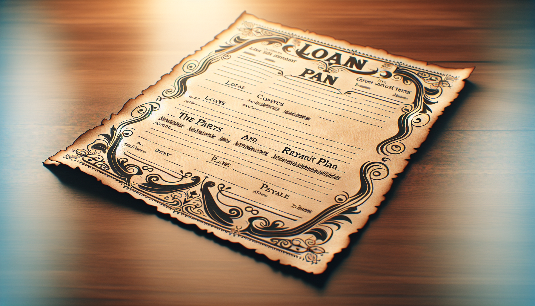 Illustration of Florida promissory note requirements