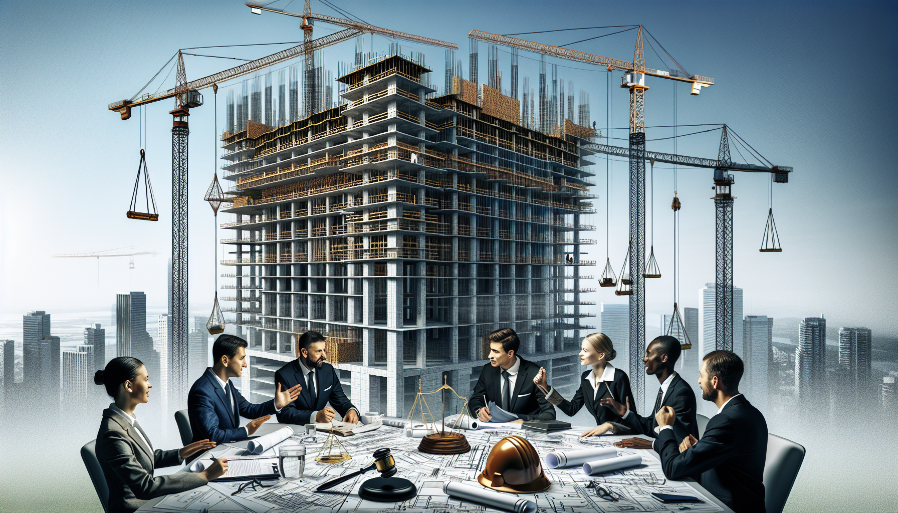 Construction law concept