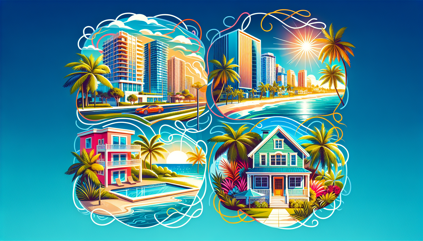 Diverse real estate types in Florida for 1031 exchanges