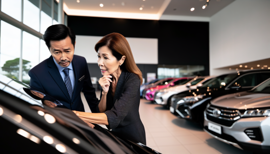 Business owner exploring vehicle leasing options