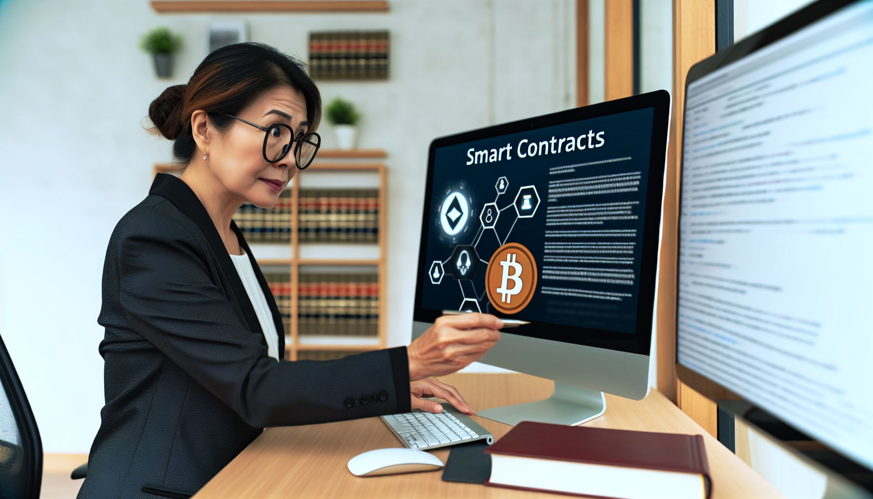Bitcoin attorney drafting smart contracts